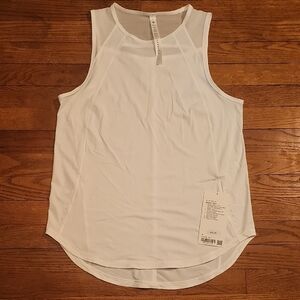 Lululemon Athletica White Sculpt Tank